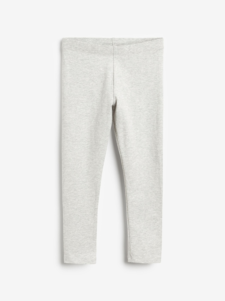 Grey Marl Regular Fit Leggings (3-16yrs) - Image 1 of 3 Grey Marl Regular Fit Leggings (3-16yrs) - Image 1 of 3