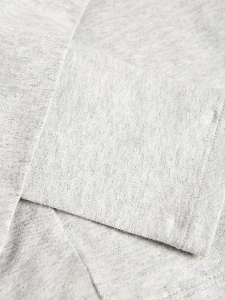 Grey Marl Regular Fit Leggings (3-16yrs) - Image 3 of 3 Grey Marl Regular Fit Leggings (3-16yrs) - Image 3 of 3