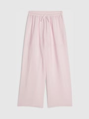 River Island Pink Santorini Wide Leg Trousers - Image 1 of 4