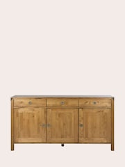 Laura Ashley Honey Gold Balmoral 3 Door 3 Drawer Sideboard - Image 2 of 4