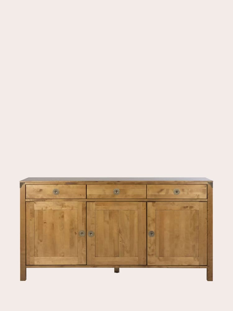 Laura Ashley Honey Gold Balmoral 3 Door 3 Drawer Sideboard - Image 2 of 4