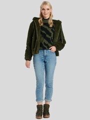 South Beach Green Apres Ski Snow Boots - Image 2 of 2