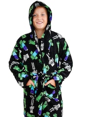 Character Green Minecraft Dressing Gown - Image 4 of 5