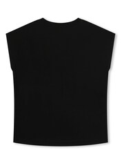 Черная футболка с короткими рукавами и логотипом DKNY - Image 2 of 3
