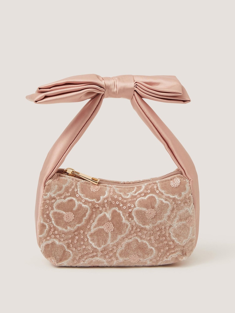 Monsoon Floral Sequin Velvet Bag - Slika 1 od 2 Monsoon Floral Sequin Velvet Bag - Slika 1 od 2