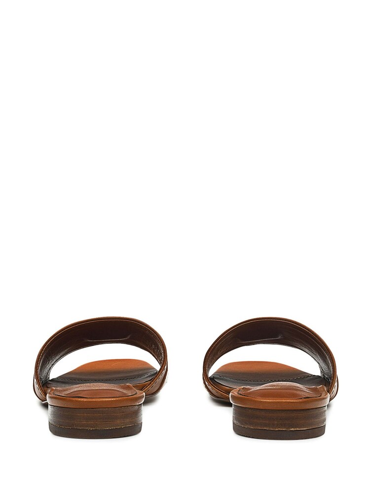 Radley London Trinity Brown Way Heirloom Mules - Image 2 of 3