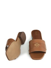 Radley London Trinity Brown Way Heirloom Mules - Image 3 of 3
