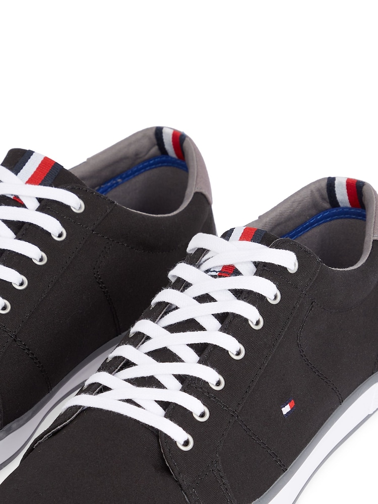 Tommy Hilfiger Black Essential Harlow Trainers - Image 5 of 6