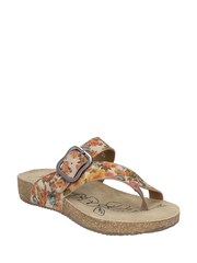 Josef Seibel Cream Tonga Sandals - Image 2 of 5