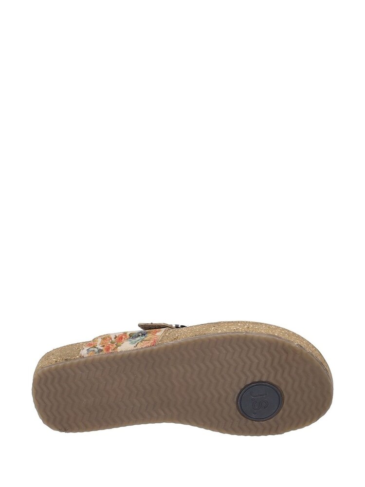 Josef Seibel Cream Tonga Sandals - Image 5 of 5 Josef Seibel Cream Tonga Sandals - Image 5 of 5