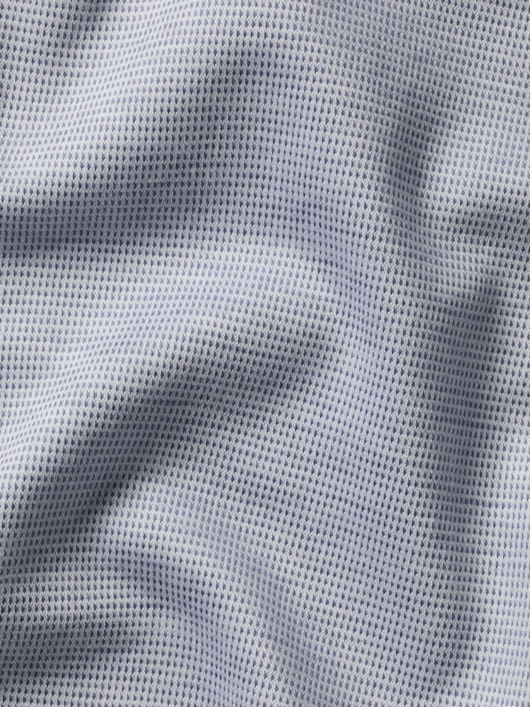 Charles Tyrwhitt Blue Cotton Tencel Tyrwhitt Cool Polo Shirt - Image 4 of 4