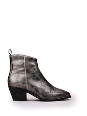 Moda in Pelle Maevie Pointed Side Zip Western Boots Stud Back Detail - Image 2 of 5
