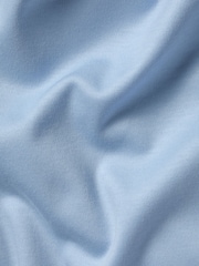 Charles Tyrwhitt Blue Plain 100% Cotton Short Sleeve Jersey Polo Shirt - Image 5 of 5