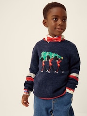 Monsoon London Guard Knit Christmas Jumper - Image 1 de 3