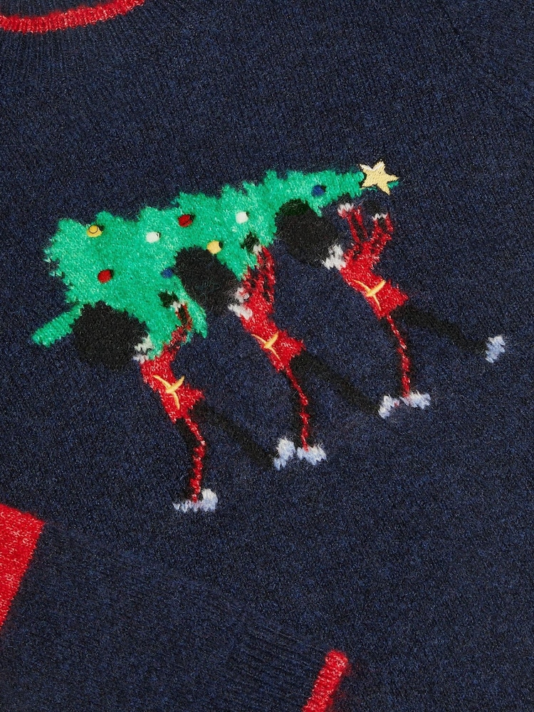Monsoon London Guard Knit Christmas Jumper - Image 3 de 3 Monsoon London Guard Knit Christmas Jumper - Image 3 de 3