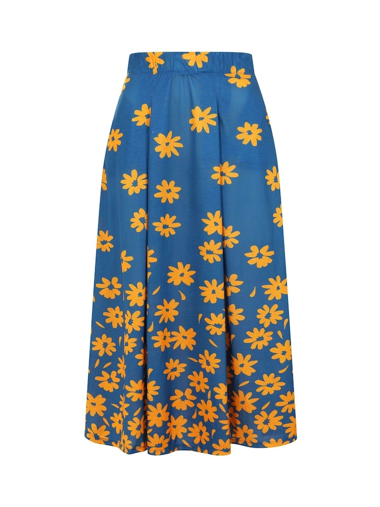 Hot Squash Box Pleat Maxi Skirt - Image 4 of 4
