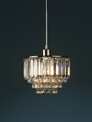 Laura Ashley Brass Vienna Easy Fit Shade Light - Image 1 of 5