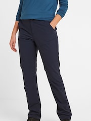 Azul - Pantalones de senderismo largos de tejido técnico Denver de Tog 24 - Imagen 1 de 3