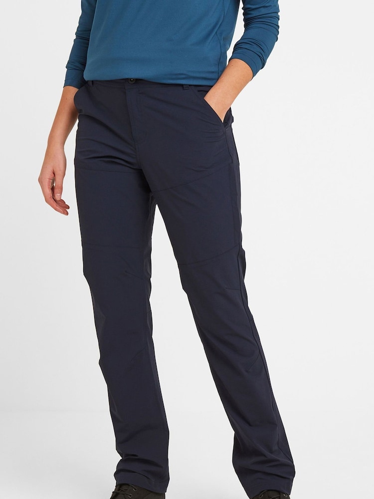 Azul - Pantalones de senderismo largos de tejido técnico Denver de Tog 24 - Imagen 1 de 3
