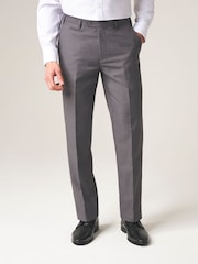 Skopes Grey Tailored Fit Madrid Suit: Trousers - Image 1 of 4