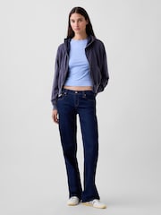 Gap Light Blue Close Knit Jersey Long Sleeve T-Shirt - Image 3 of 4