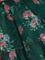 Monsoon Thalia Rose Print Tulle Party Dress - 2суретінің 2 суреті