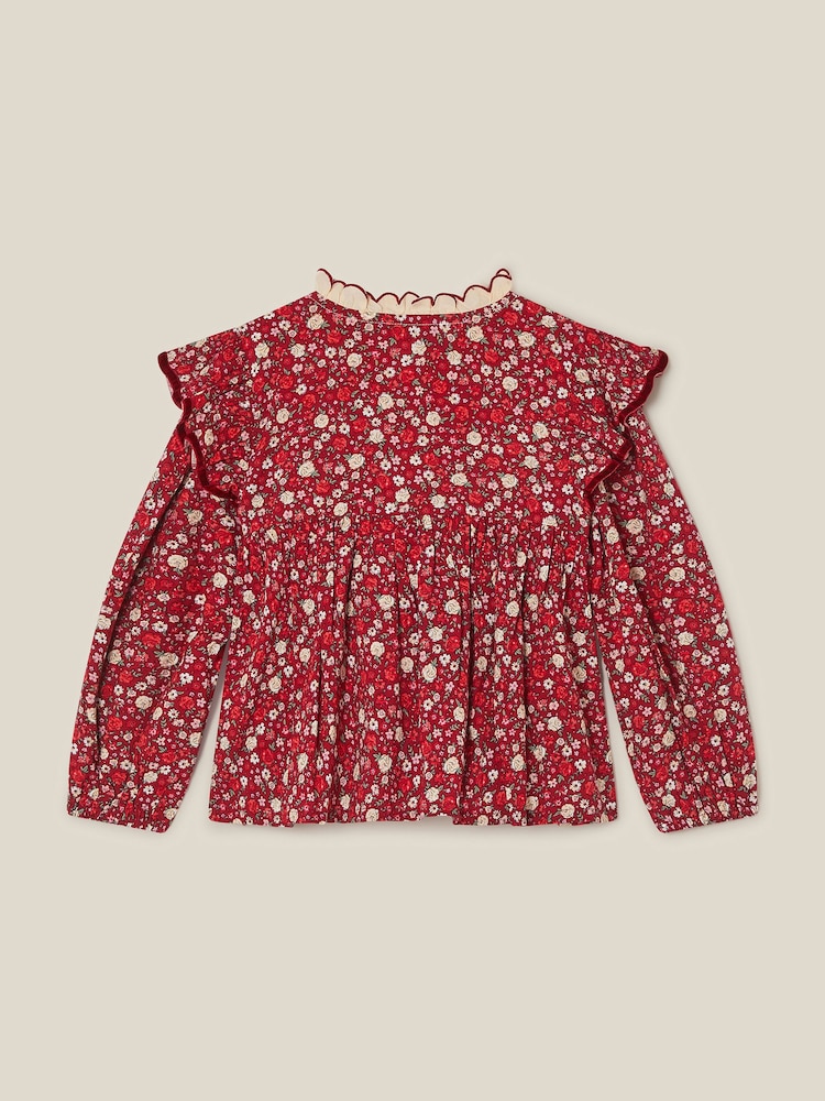 Monsoon Ditsy Floral Embroidered Blouse - صورة 2 من 3 Monsoon Ditsy Floral Embroidered Blouse - صورة 2 من 3