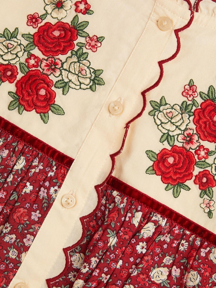 Monsoon Ditsy Floral Embroidered Blouse - صورة 3 من 3 Monsoon Ditsy Floral Embroidered Blouse - صورة 3 من 3