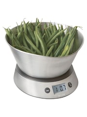 Silver 5kg Dual Kitchen Digital Scale - Image 1 of 3