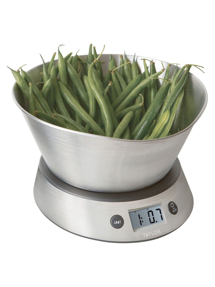 Silver 5kg Dual Kitchen Digital Scale - Image 1 of 3