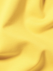 Charles Tyrwhitt Yellow Solid Short Sleeve Cotton Tyrwhitt Pique Polo Shirt - Image 4 of 4