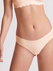 Ангора кремового цвета - Sloggi Zero Feel 2 Pack Microfibre 2.0 Thongs - Image 1 of 5