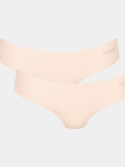 Ангора кремового цвета - Sloggi Zero Feel 2 Pack Microfibre 2.0 Thongs - Image 5 of 5