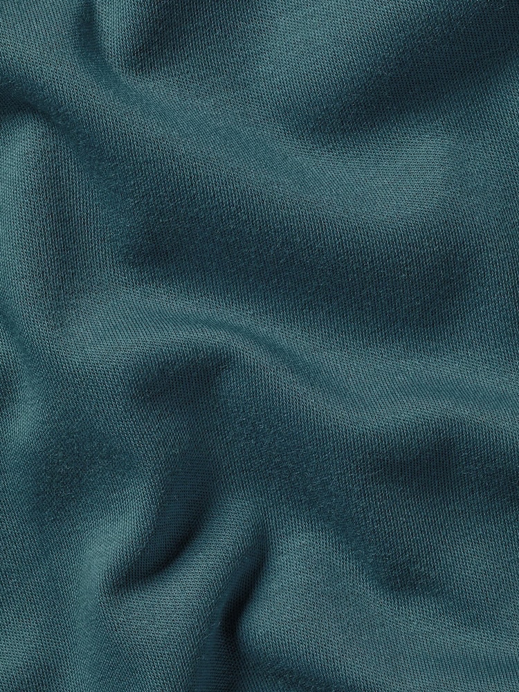 Charles Tyrwhitt Blue Light 100% Cotton Plain Long Sleeve Jersey Polo Shirt - Image 5 of 5