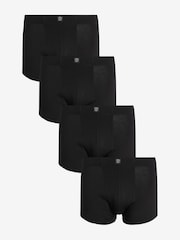 Black 4 pack Hipster Boxers - Image 1 of 4