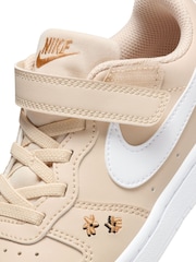 Нейтральный - Детские низкие кроссовки Nike Court Borough Recraft - Изображение 10 из 11