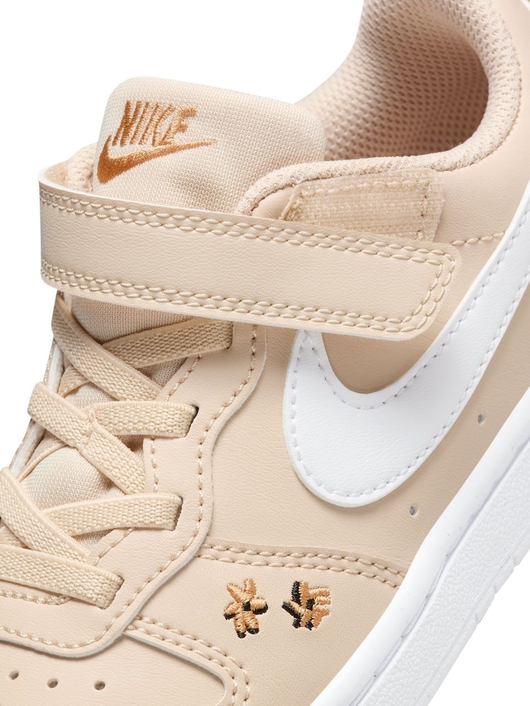 Nike Neutral Junior Court Borough Low Recraft Trainers - Image 10 of 11
