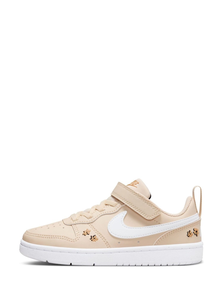 Nike Neutral Junior Court Borough Low Recraft Trainers - Image 4 of 11