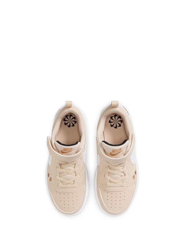 Nike Neutral Junior Court Borough Low Recraft Trainers - Image 7 of 11