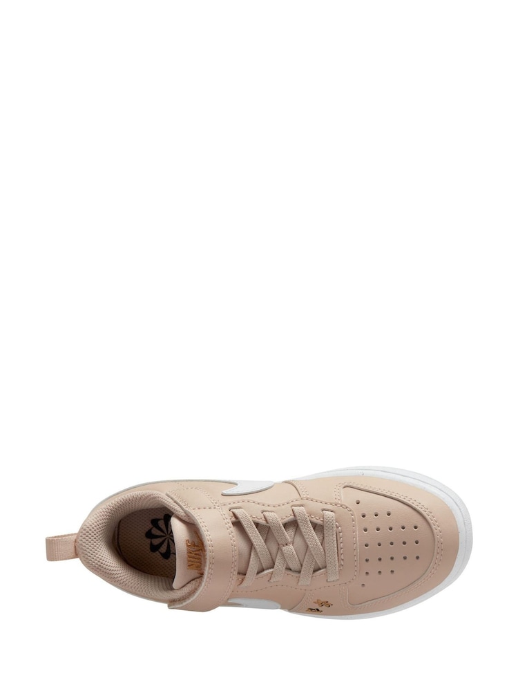 Nike Neutral Junior Court Borough Low Recraft Trainers - Image 8 of 11
