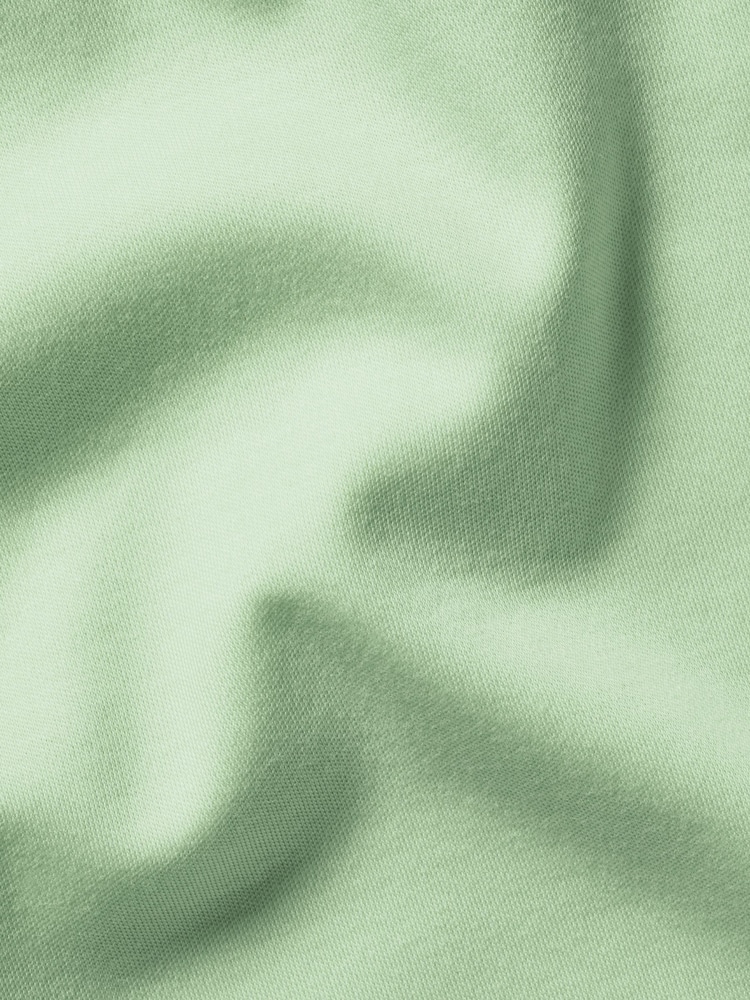 Charles Tyrwhitt Green 100% Cotton Plain Short Sleeve Jersey Polo Shirt - Image 4 of 5