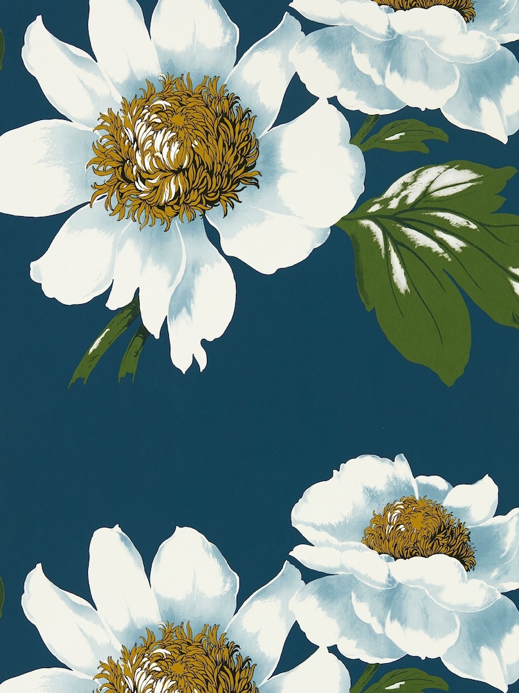Harlequin Blue Paeonia 10.05M Wallpaper - Image 1 of 1 Harlequin Blue Paeonia 10.05M Wallpaper - Image 1 of 1