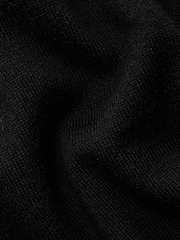 Charles Tyrwhitt Black Pure Merino Quarter Zip Jumper - Image 4 of 4