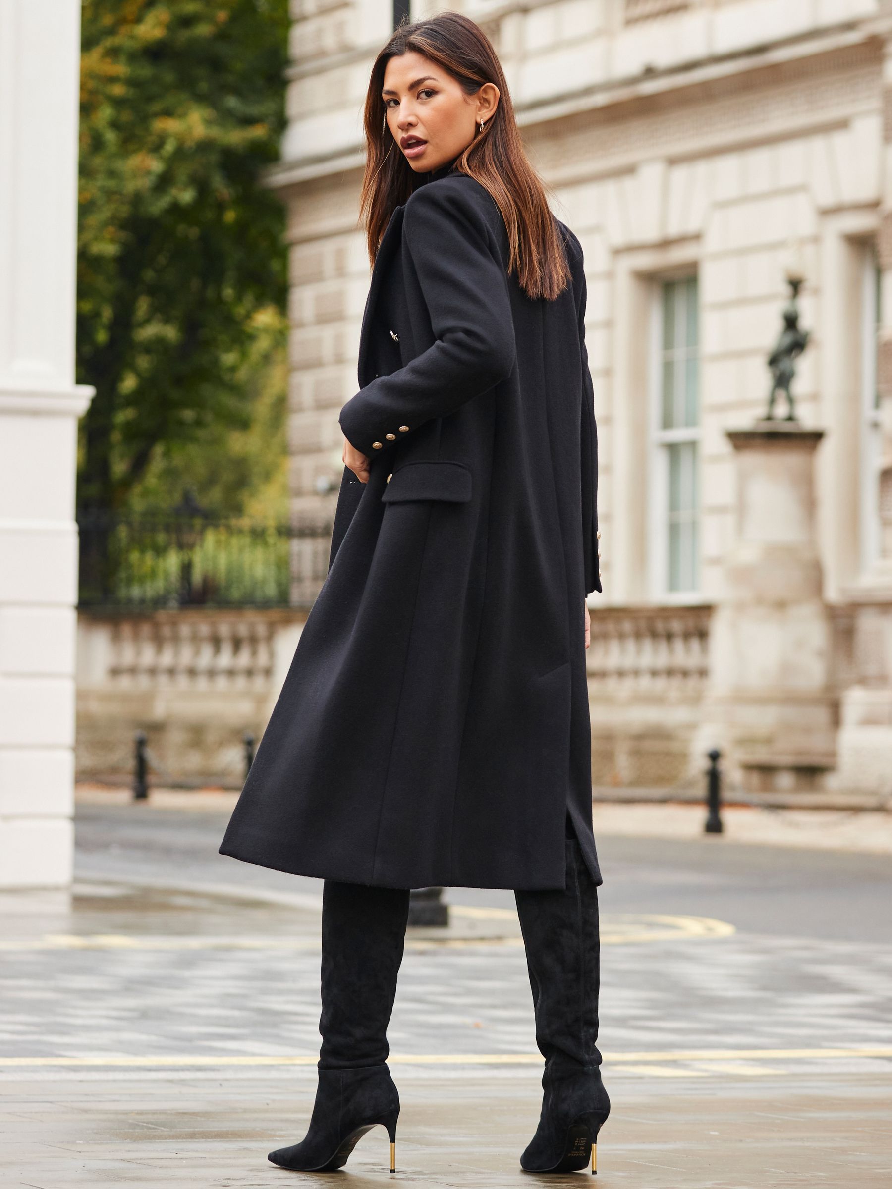Next longline coat sales