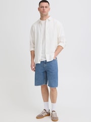 Blend Blue Breeze Mid-Length Denim Shorts - Image 3 of 4