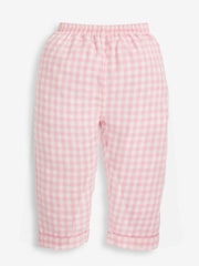 JoJo Maman Bébé Pink Mouse Check Pyjamas - Image 6 of 8