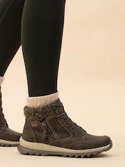 Lunar Buttermere Taupe Waterproof Brown Ankle Boots - Image 7 of 7