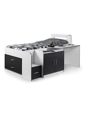 Julian Bowen White Cookie Cabin Bed with Storage - Image 2 of 4