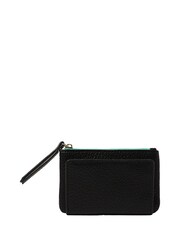 Oliver Bonas Black Millie Zipped Pouch Bag - Image 1 of 6
