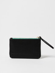 Oliver Bonas Black Millie Zipped Pouch Bag - Image 3 of 6
